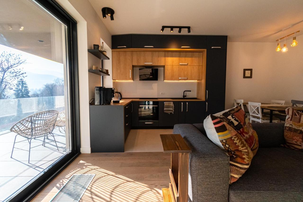 Mirador Bohemian Apt With Views Over Old Town And Tampa Mountain, Near Poiana Brasov Ngoại thất bức ảnh
